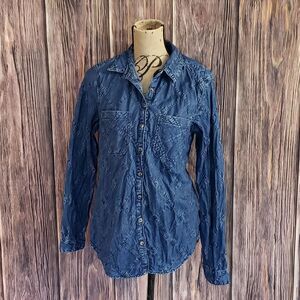 Pilcro and the Letter Press Button Down Shirt